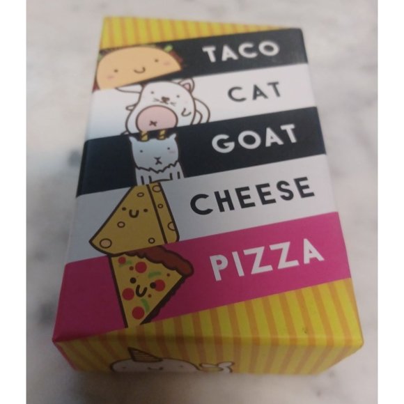 Taco Cat Goat Cheese Pizza Card Game - Picture 1 of 3